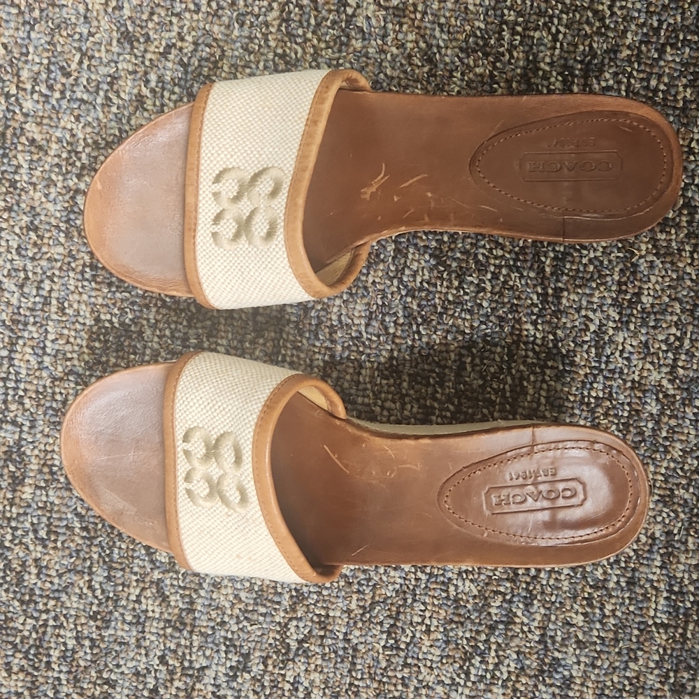 Coach sandals